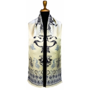 100% pure silk PEGASUS Ancient Greek Scarves Collection 