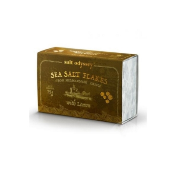Sea Salt Flakes Lemon Salt Odyssey 75g  Sea Salt Flakes Lemon Salt Odyssey 75g