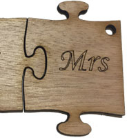 Wooden Ms Puzzle [+€1.00 ]