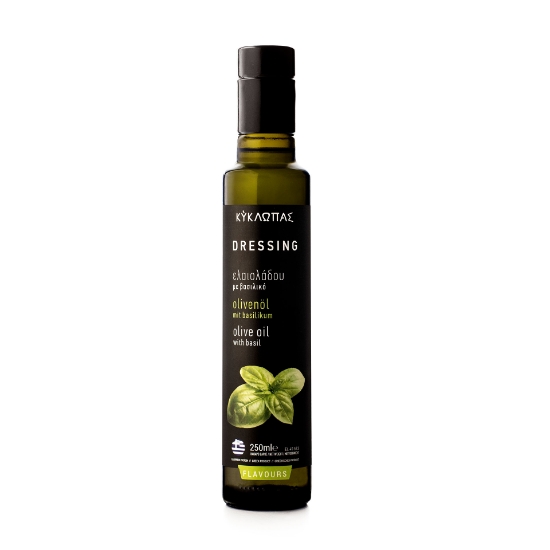 Olive oil with Basil 100ml Kyklopas