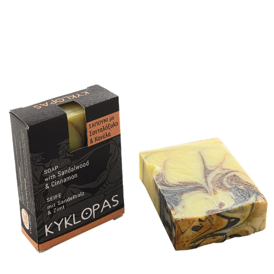 Olive Oil Soap with Sandalwood & Cinnamon