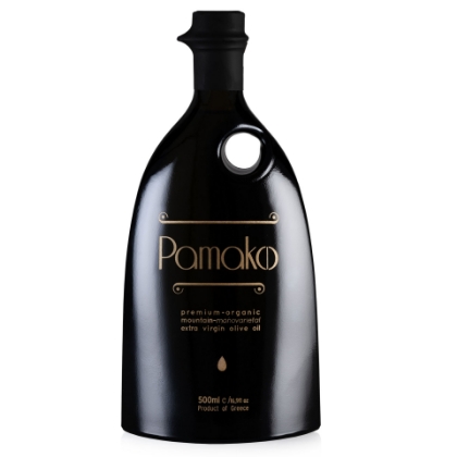 Aceite de Oliva Virgen Extra Monovarietal de Montaña Pamako Tsounati 500 ml | Aceite de Oliva Virgen Extra Griego de Creta con alto contenido fenólico y 2081 mg/kg de polifenoles