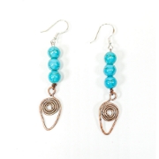 Handmade earrings Corfu