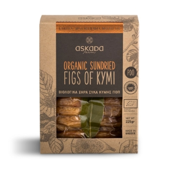 Higos secos ecológicos de Kymi DOP – Askada Farm 225g