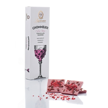 Chommelier Chocolate Pairings- Ροζέ κρασί, 100gr Chommelier Chocolate Pairings- Ροζέ κρασί, 100gr