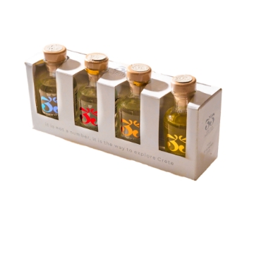 Mostrar detalles de Colección de regalo premium artesanal cretense Tsikoudia 4 x 50ml 35N Imagen de Colección de regalo premium artesanal cretense Tsikoudia 4 x 50ml 35N