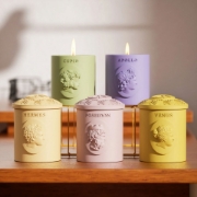 Poseidon's Essence - Scented Candle Jar Inspired by Greek Mythology