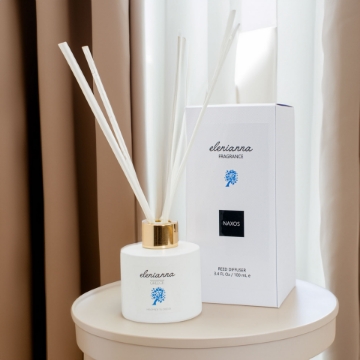 Naxos Breeze 100ml Reed Diffuser Capture the Essence of the Greek Isles Naxos Breeze 100ml Reed Diffuser Capture the Essence of the Greek Isles