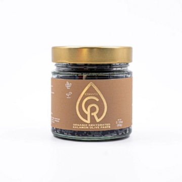 Organic Kalamon Olive Paste Flakes 60g - Premium Dehydrated Tapenade Corinto Organic Kalamon Olive Paste Flakes 60g - Premium Dehydrated Tapenade Corinto