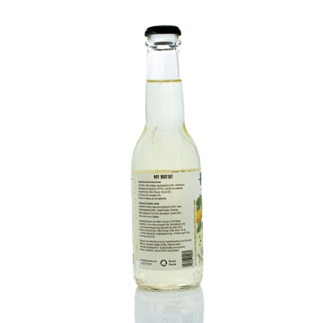Mostrar detalles de Bebida Herbal Orgánica con Gas con Jengibre y Bergamota de 250ml. Organic Sparkling Herbal Drink with Ginger and Bergamot 250ml