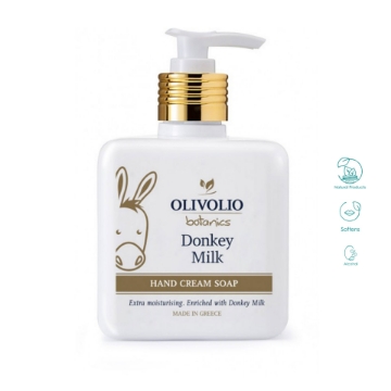 Jabón líquido para manos Olivolio de leche de burra, 300 ml