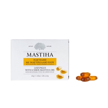 Pastillas de Aceite de Mástice de Quíos para el Alivio Sofocante de la Garganta - 2×10×2,2g