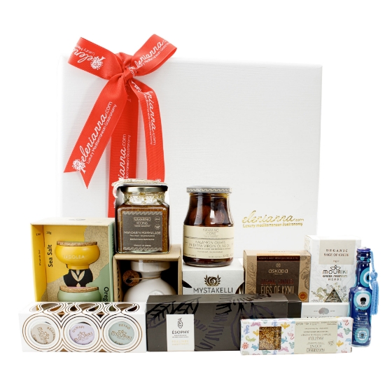 Luxury Greek Gourmet Gift Box – Artisanal Food Hamper