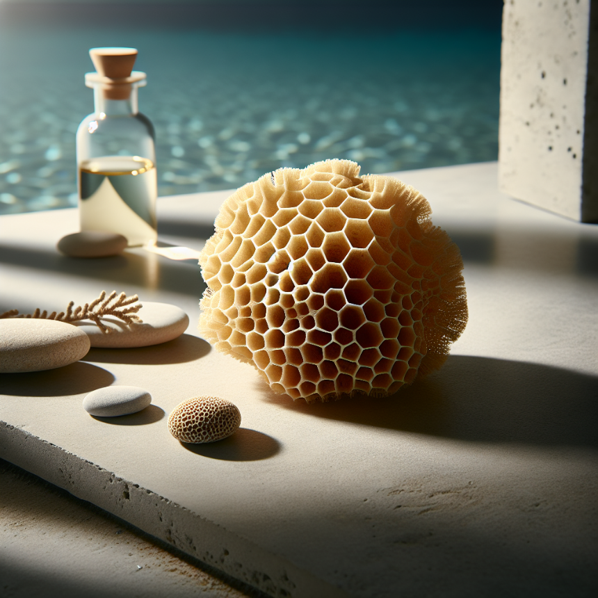 La Esponja Marina Natural de Panal de Kalymnos: Un Tesoro del Egeo para su Ritual de Bienestar