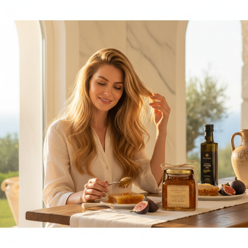 El Elixir Dorado de Grecia: Aceite de Oliva para un Cabello Radiante