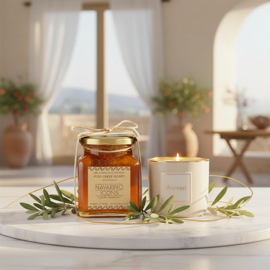 Aurean: La Sinfonía Olfativa del Terroir Griego en Velas de Lujo