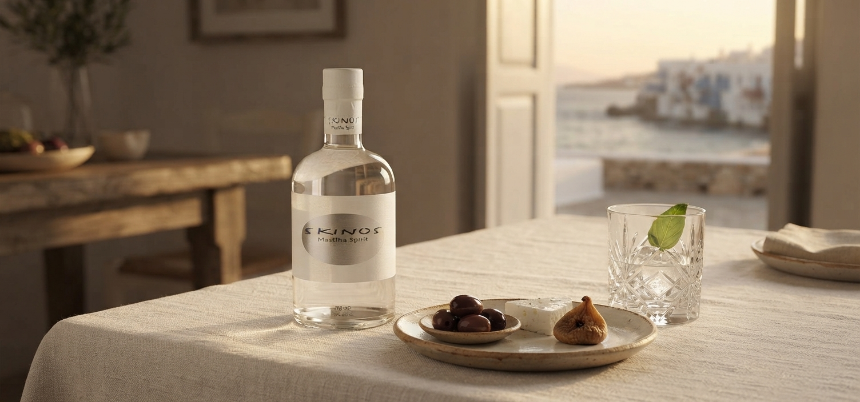La Elegancia Líquida de Grecia: Una Guía de Lujo sobre Ouzo, Tsipouro y Mastiha para el Bienestar Mediterráneo