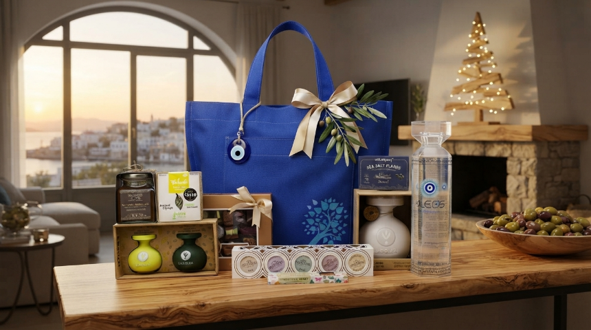 Regalos de Navidad de Lujo: Un Viaje por los Sabores y el Bienestar de Grecia