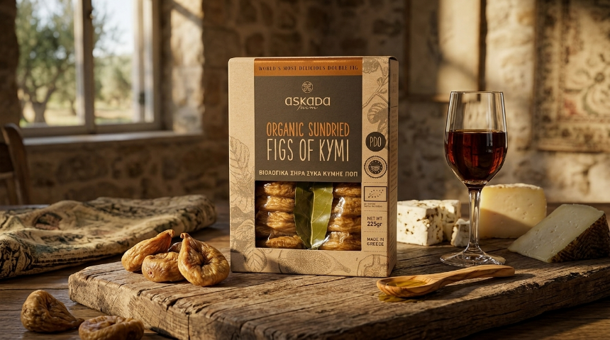 El Arte de los Frutos Secos y los Higos Secos: Una Guía de Lujo con los Higos Ecológicos de Kymi DOP